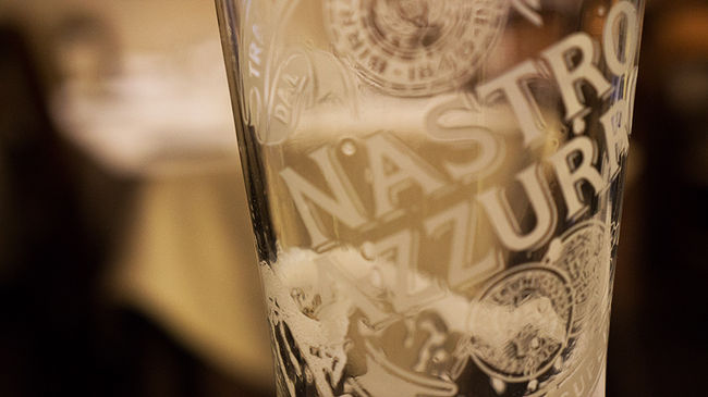 ローマでビール。