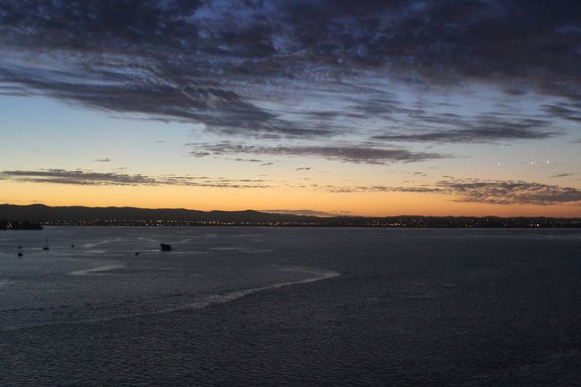 海に面しているので、夕焼けもちょっと素敵。