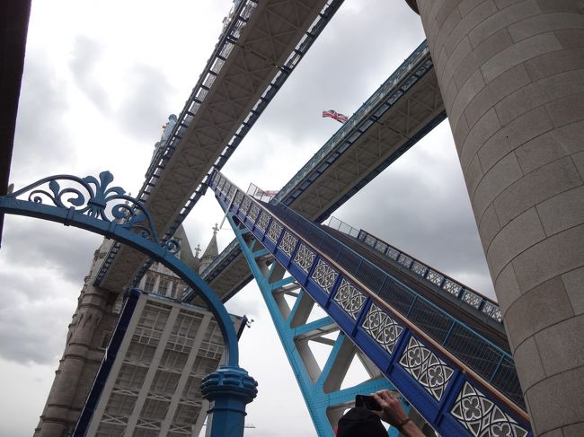 ちょうど橋があがるところに遭遇！