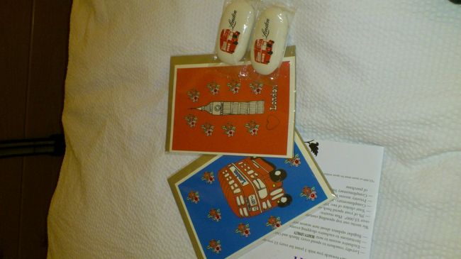 ロンドンでかわいい絵葉書をゲット！