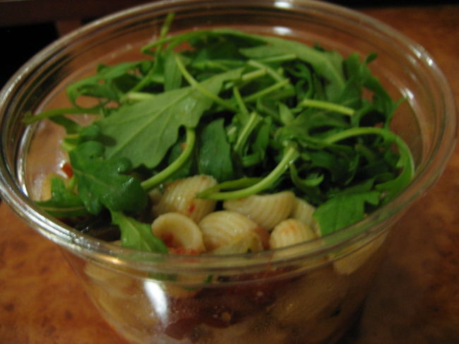 ２０１４年１月４日<br /><br />パリでかったパスタで朝ごはん