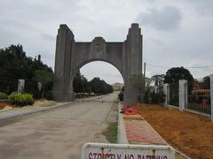 公園らしき雰囲気ですが、誰もいない・・・。