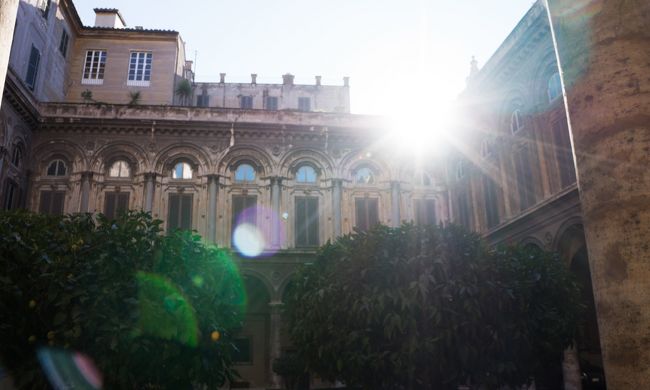 ドーリア・パンフィーリ美術館。<br />