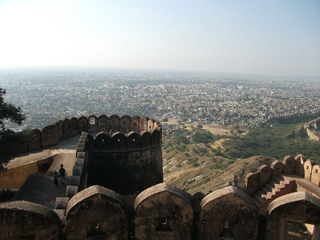 Nahargarh要塞から<br />ジャイプールの眺め