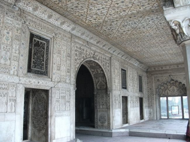 ラール・キラー（レッド・フォート）<br />皇帝の私室（Khas Maha）