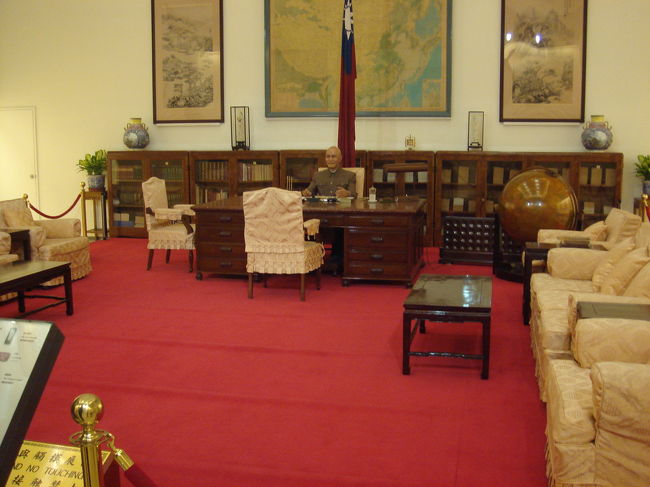 蒋介石さんの執務室も再現されてました☆