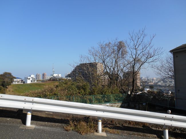 福岡タワーを横目にどんどん登って行きます。<br />序盤ですでに息切れが(笑)