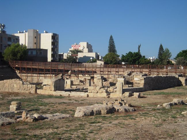 ラルナカ(Larnaca)~紀元前13世紀の古代キティオン遺跡、考古学博物館、ラルナカ要塞~