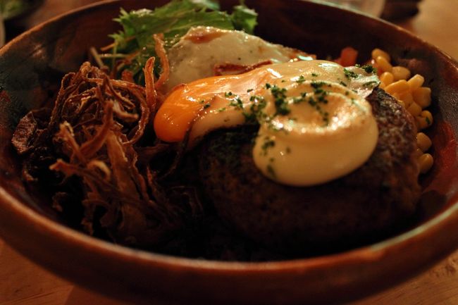 ＊母が食べたロコモコ＊