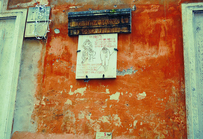 フェリーニの実家でしょうか？