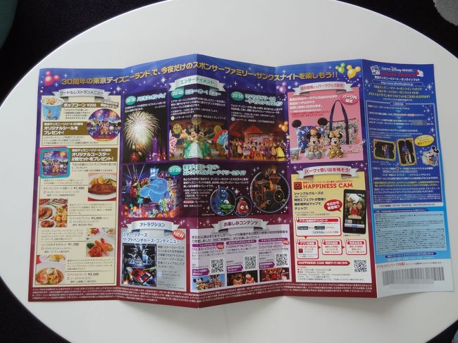 TDL スポンサーファミリー・サンクスナイトパスポートケース　30周年 Disney - TDL スポンサーファミリー・サンクスナイトパスポート