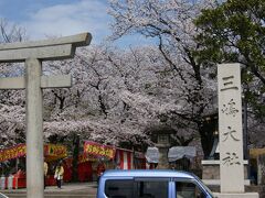 まずは結婚式以来の三島大社でお参り。