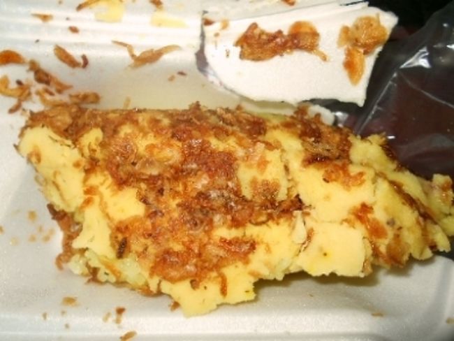 開けてみたらこんな有様に・・・。<br /><br />でも、味は良かったですよ。