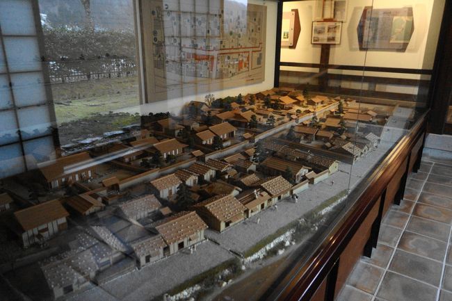 城下町の模型です。<br /><br />作り込まれています。