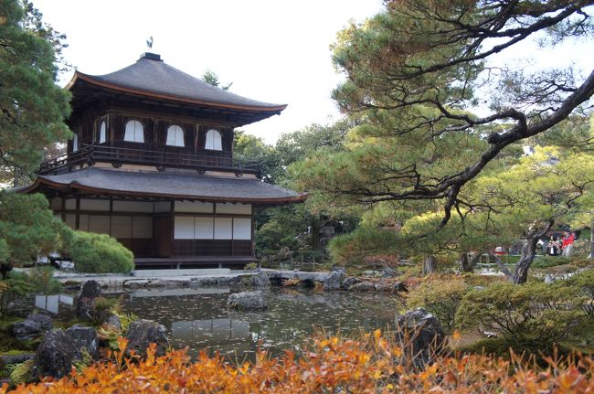 銀閣寺。