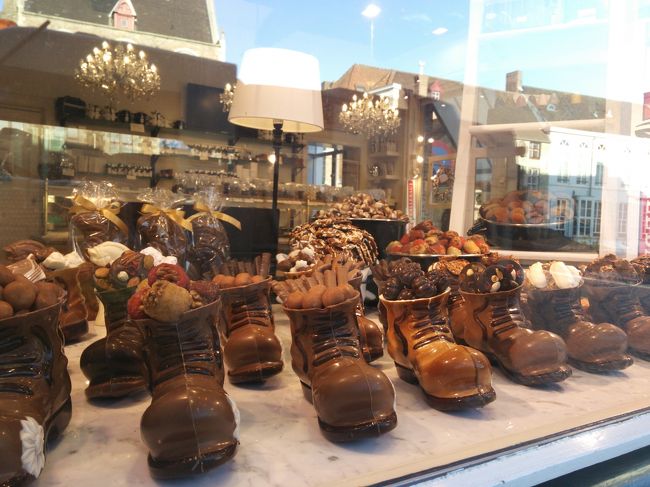 チョコレートショップもたくさん。