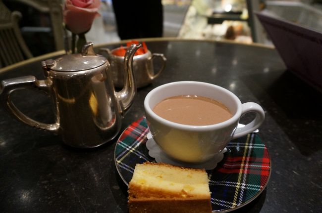 「ホットチョコレート」<br />温まりました。