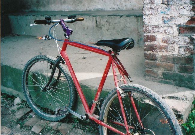 我が相棒だったチャリ。