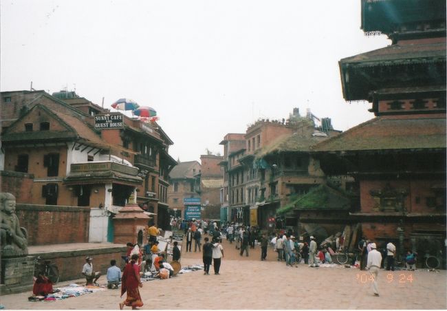 タイムスリップしたような街並み。