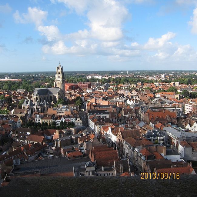 鐘楼のてっぺんです。<br />絶景です。