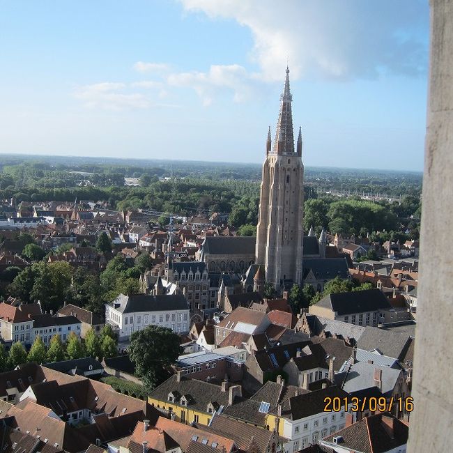 素敵な景色にうっとり。<br />ですが、また同じ階段を下りていかなくてはいけません。