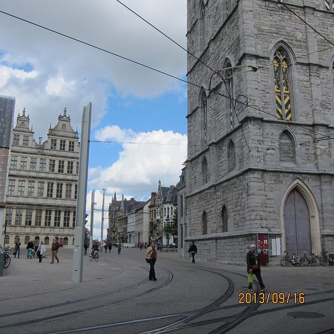 きれいな町並みです。