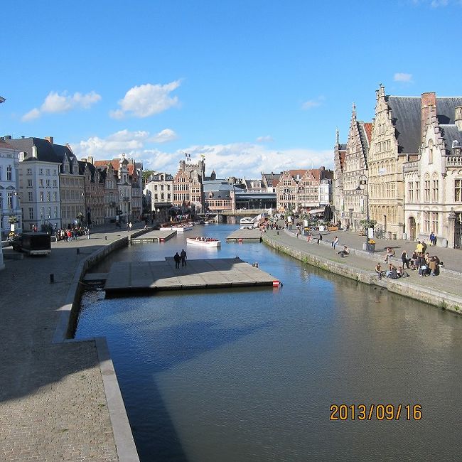 川下りの船が結構出ているようなので楽しそうでした。<br />私はブリュージュで乗ったのでいいかな〜と思って乗りませんでした。