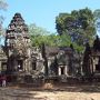 2014　ベトナム・カンボジア・タイ旅行記⑦　アンコールトム周辺の寺院、タ・プローム、プノンパケンの夕陽