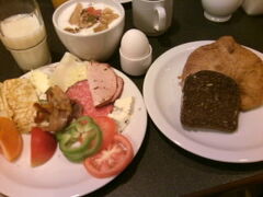 いよいよ旅行最終日。
ホテル(Rica Hotel Kungsgatan)での朝食です。