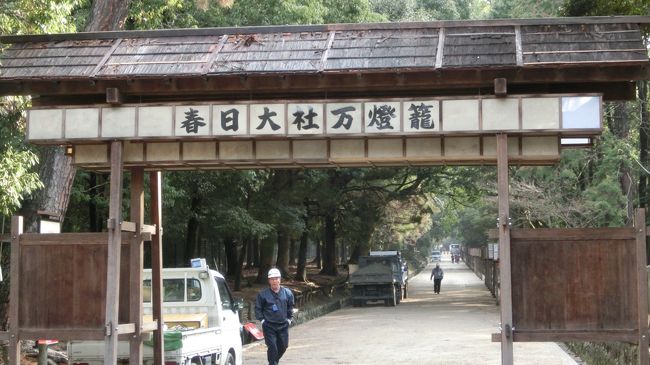 ＪＲ奈良からここまではほぼ一直線。<br />ここを左に折れると大仏殿ですが今日は右折します。<br />