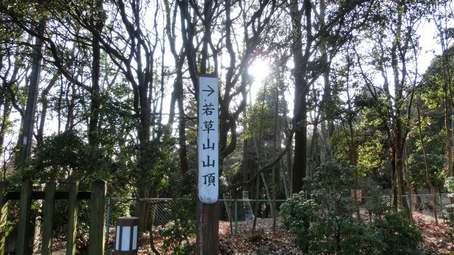 ここから数分で山頂です。<br />