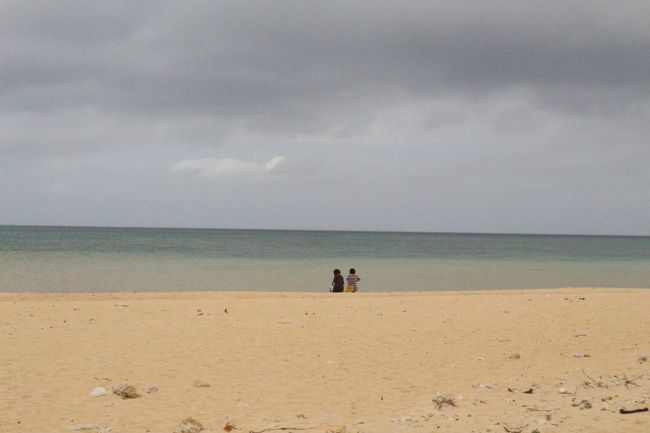 素敵な砂浜が広がります。<br />