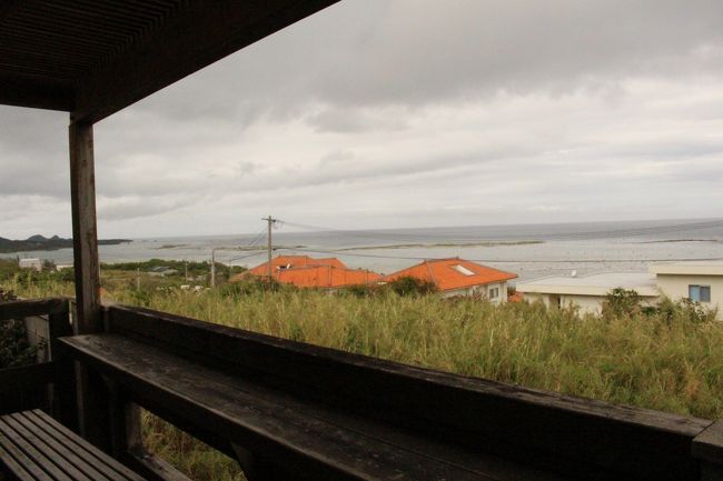 テラス席から海が見渡せます。