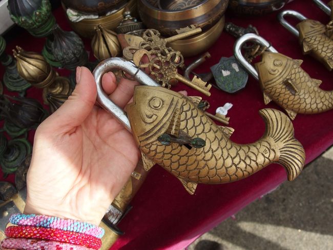 これはカギ？<br />すごいデザインだ〜