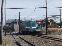 岳南電車江尾駅です。