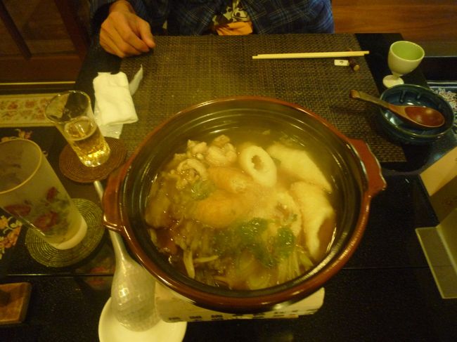 きりたんぽ鍋。<br /><br />