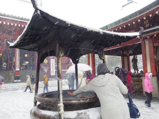 雪景色の浅草寺&スカイツリー』浅草(東京)の旅行記・ブログ by 雪景色の浅草寺&スカイツリー』浅草(東京)の旅行記・ブログ by