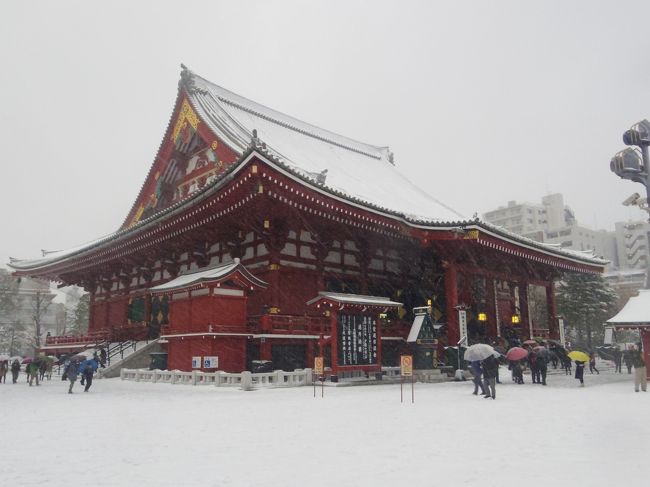 雪景色の浅草寺&スカイツリー』浅草(東京)の旅行記・ブログ by 雪景色の浅草寺&スカイツリー』浅草(東京)の旅行記・ブログ by