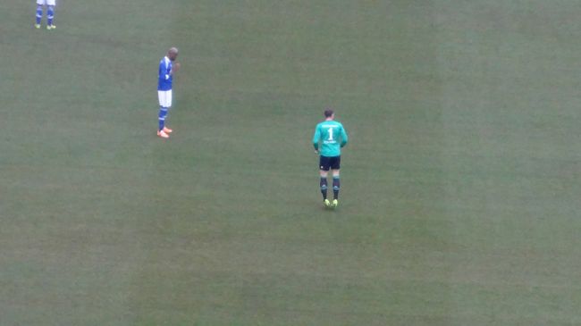 この日はティモさんがGKでなくて、がっかりでした…<br />