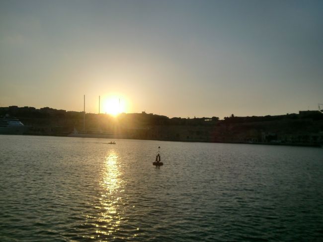 マルタの夕日。