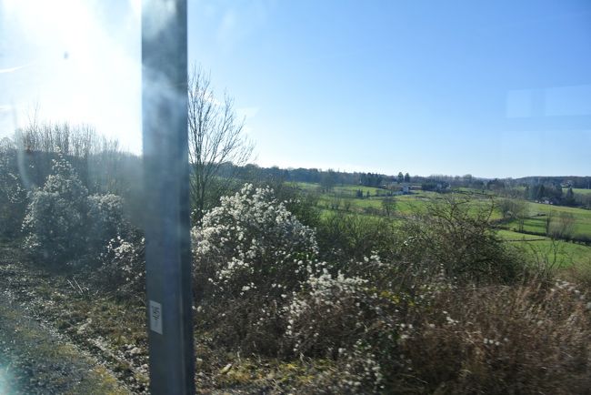 電車の遅れにより、予定とは異なる電車に乗りました。<br />アーヘンはドイツとベルギーの国境近くにあるためか、車掌さんはすでにフランス語でした。<br />いきなりの「Bonjour」にびっくりしました。<br />日本では経験することのない、ナチュラルな言語の変化でした。