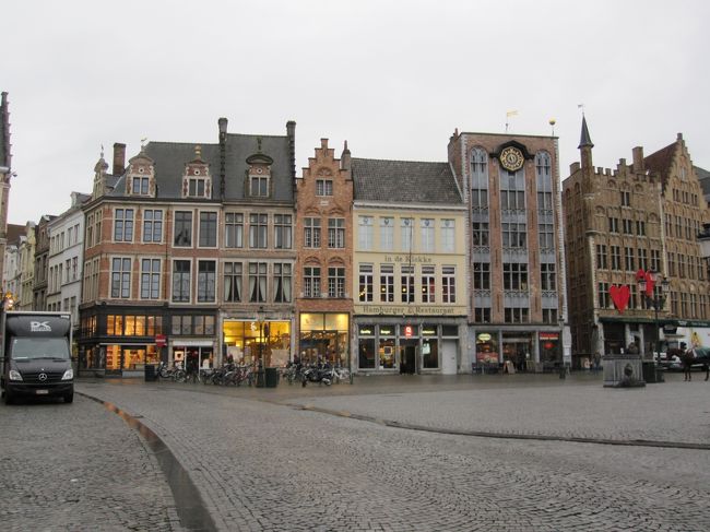 ブリュージュのマルクト広場。