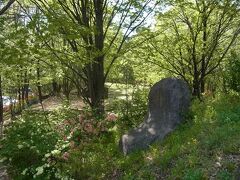 　真田氏歴史館の側には真田氏館跡がある。今は公園になっていて、上田城を築城する前に住んでいたい居館の跡であった
