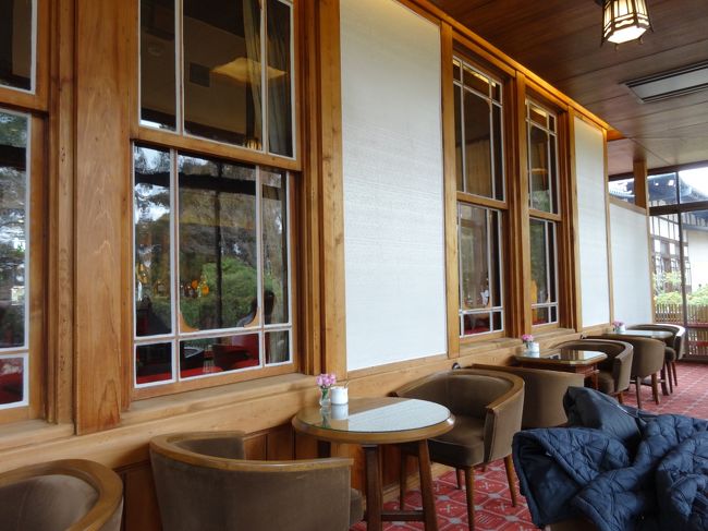 宿泊はしなくても、喫茶室でコーヒーは飲めます。