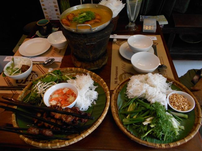 一気に、料理が並びました。<br />