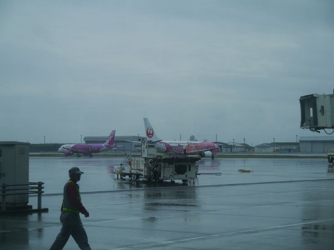 この日の那覇は雨。<br />石垣も雨なんだろうな〜。<br />