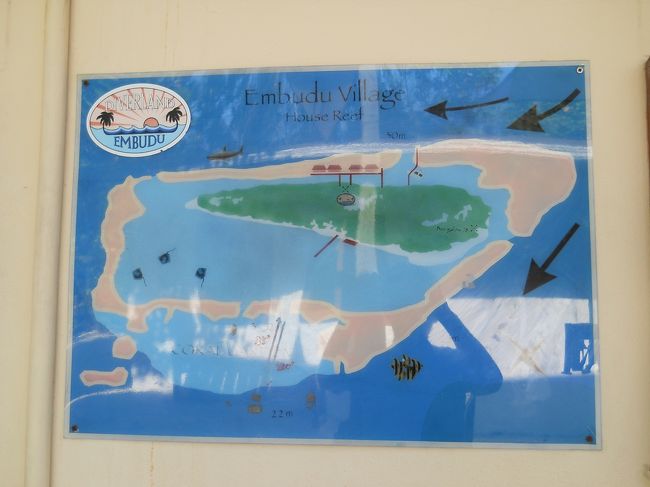 ダイビングサービス前。