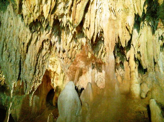 いかにも鍾乳洞、って感じですねー。