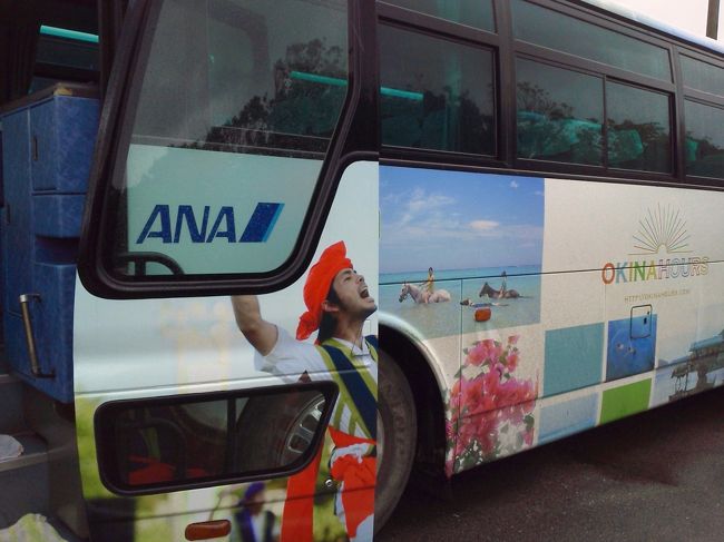 またもや石垣港離島ターミナルの写真を撮り忘れてしまいました。<br />どうもフェリーに乗ると船酔いが心配になって、到着すると動揺して写真を撮り忘れてしまうみたいです。<br /><br />石垣港から事前に手配しておいたタクシーで一度石垣空港へ戻ります。<br />石垣空港発のANAの観光バス「石垣島号」に乗るため。この観光バスは石垣港から乗車できないんですねー。港と空港は車で30分位かかるのでもう少し考えてほしいものです。<br /><br />石垣空港で荷物をコインロッカーへ入れ、フードコートでツアークーポンを使って八重山そばを昼食に食べ（これも写真撮り忘れた）あわただしく午後の観光へ。