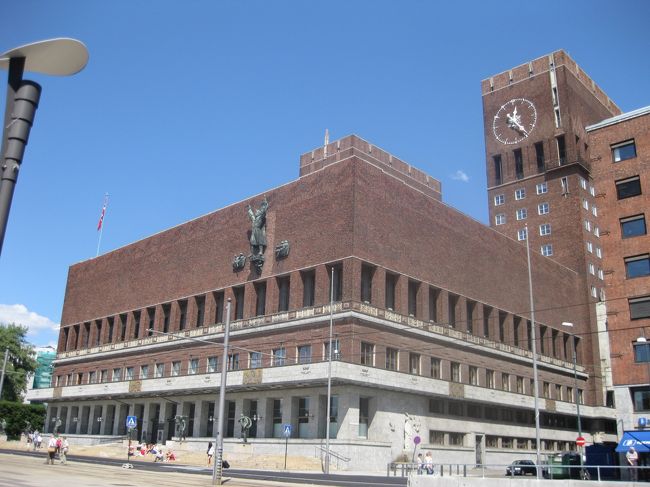 オスロ市庁舎。